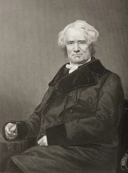 George Mifflin Dallas (1792-1864) graverad av D.J. Pound efter ett fotografi, från "The Drawing-Room of Eminent Personages, Volume 2", utgiven i London 1860.